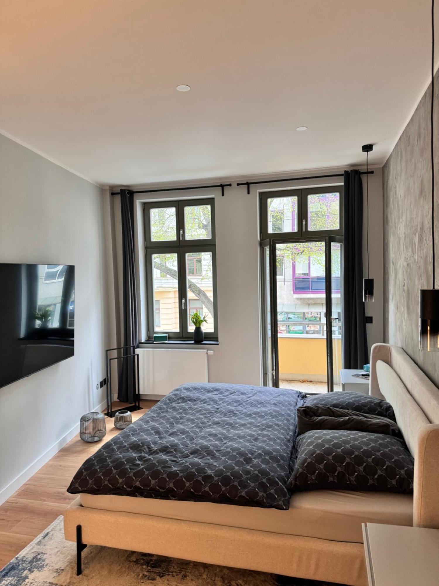 Premium Apartment In Magdeburg Stadtfeld Ost Mit 2 Schlafzimmern & Stellplatz Esterno foto